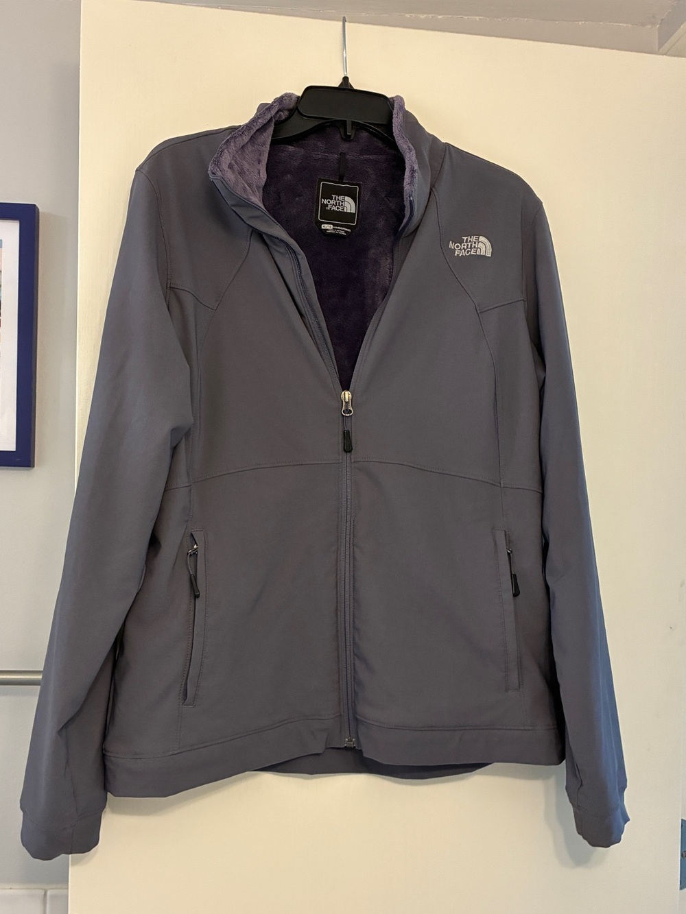 The North Face Women's Apex Gray Softshell Jacket